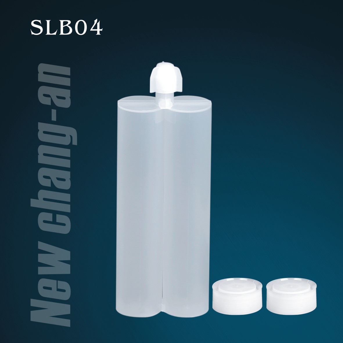 320 ml: Cartucho doble de dos componentes de 320 ml para el paquete A + B Adhesivo SLB04